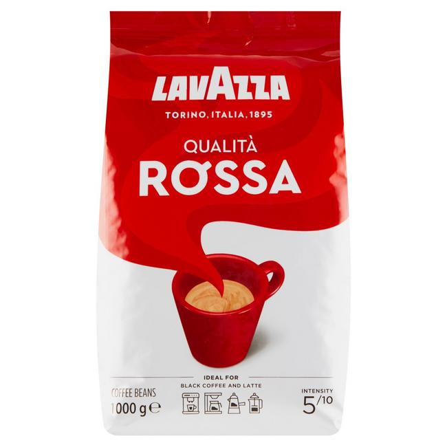 Lavazza Qualita Rossa zmes praženej zrnkovej kávy 1 kg - Klas