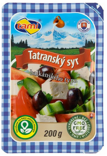 Tami Tatranský syr balkánskeho typu 200 g - Klas