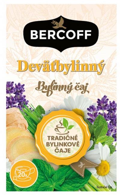 Čaj Bercoff 9-bylinný 30 g - Klas