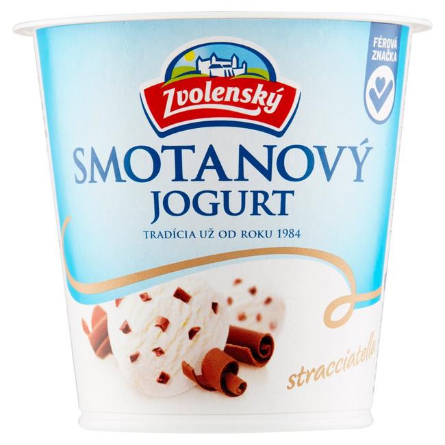 Zvolenský Smotanový jogurt stracciatella 145 g - Klas