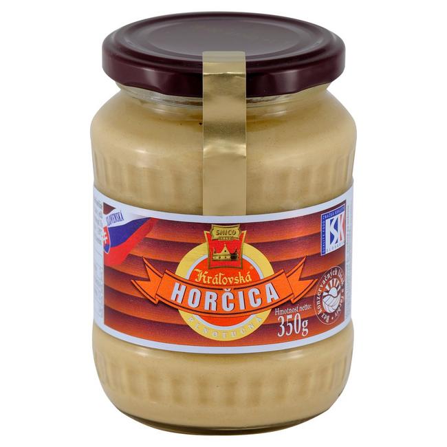 Snico Kráľovská Horčica plnotučná 350 g - Klas