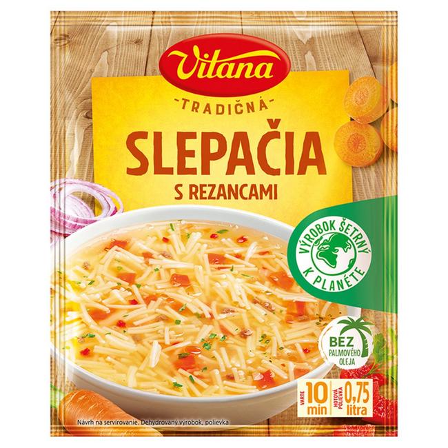 Vitana Tradičná slepačia s rezancami 41 g - Klas