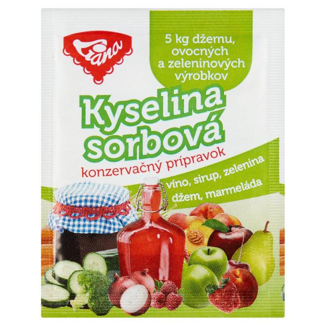 Kyselina sorbová 2 g - Klas