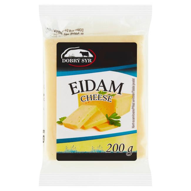 Dobrý syr Eidam 200 g - Klas