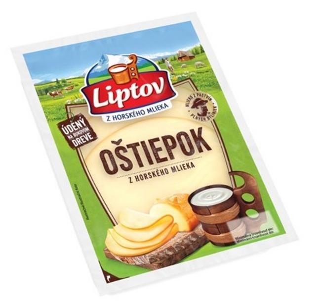 Liptov Oštiepok údený - porciované plátky 90 g - Klas