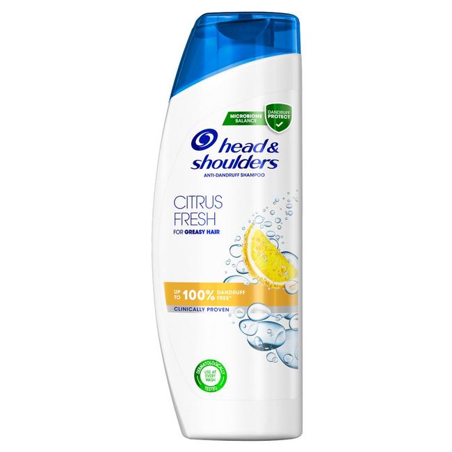 Head & Shoulders Citrus Fresh šampón proti lupinám 400 ml - Klas