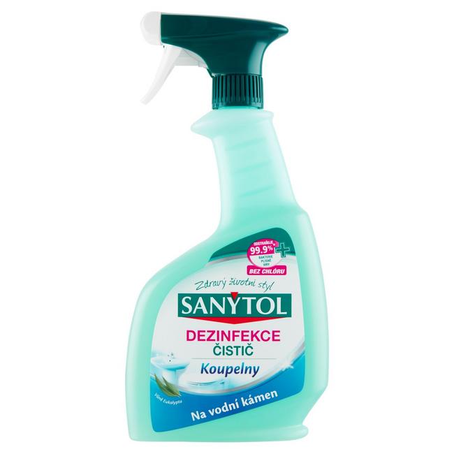 Sanytol Dezinfekcia čistič kúpeľne vôňa eucalyptu 500 ml - Klas