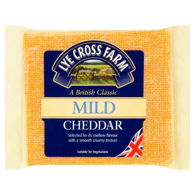 Lye Cross Farm English mild coloured cheddar tvrdý syr 200 g - Klas