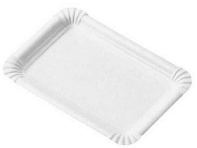 Plastik papierové tácky veľkosť č.4 15ks - Klas