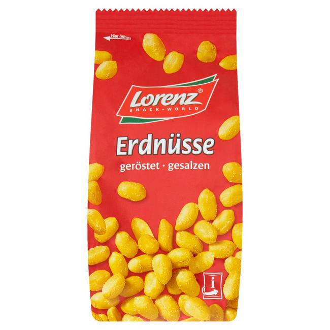 Lorenz Arašidy solené lúpané 200 g - Klas