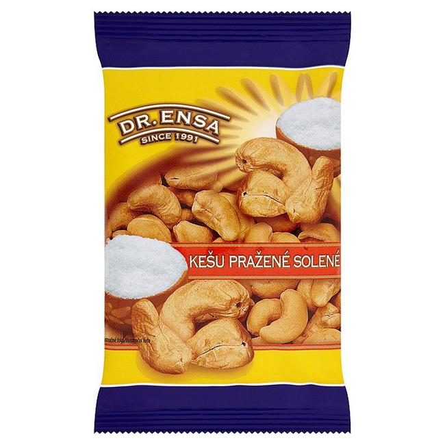 Dr. Ensa Kešu pražené solené 60 g - Klas