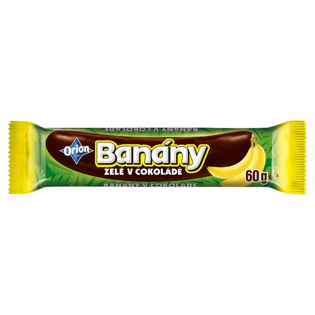 Orion Banány v čokoláde XXL 60 g - Klas