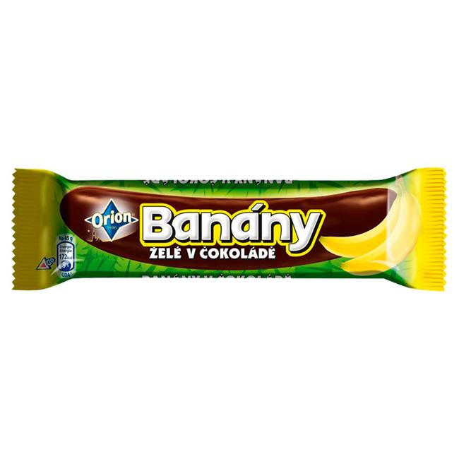 Orion Banány v čokoláde 45 g - Klas