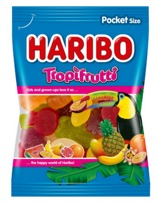 Haribo Tropi Frutti 100g - Klas