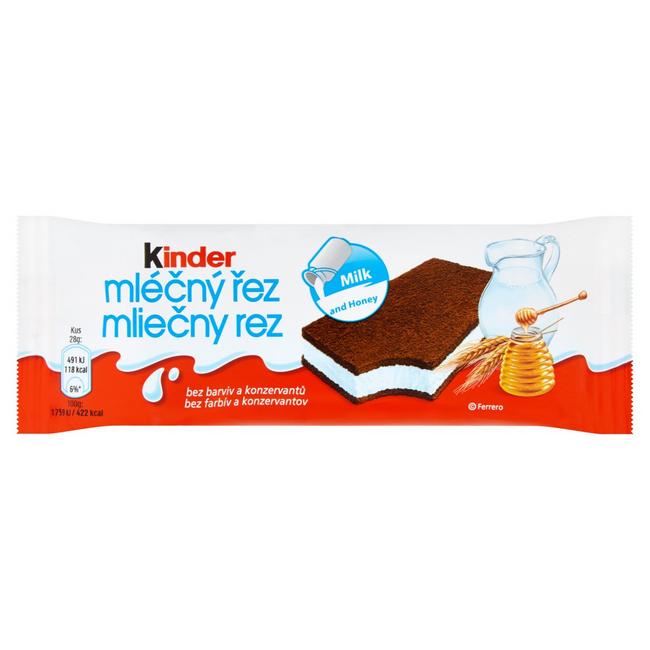 Kinder Mliečny rez 28 g - Klas