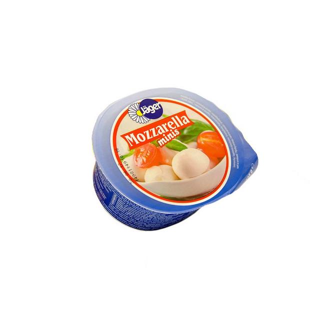 Jäger Mozzarella minis v náleve 125 g - Klas