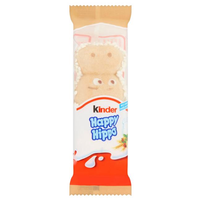 Kinder Happy Hippo oblátka s mliečnou a lieskovcovou náplňou 20,7 g - Klas