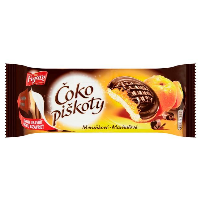 Figaro Čoko piškóty marhuľové 147 g - Klas