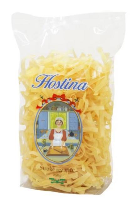 Hostina rezance široké 2-vaječné 250g - Klas