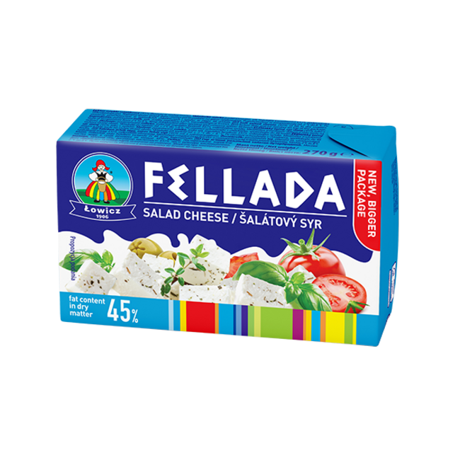 Fellada 45% šalátový syr 270 g - Klas