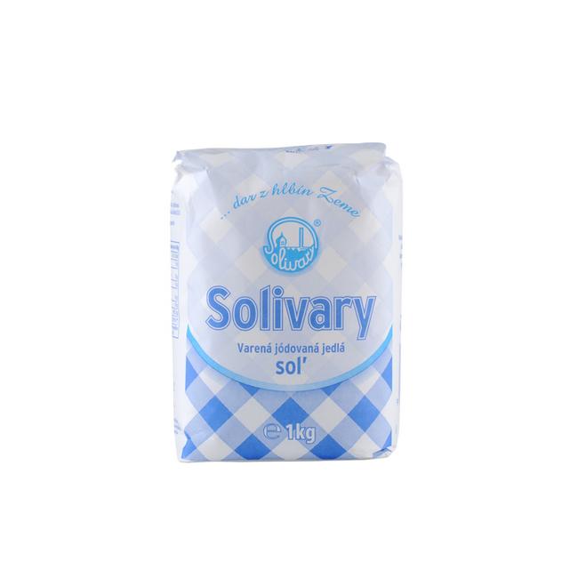 Solivary Varená jódovaná jedlá soľ 1 kg - Klas