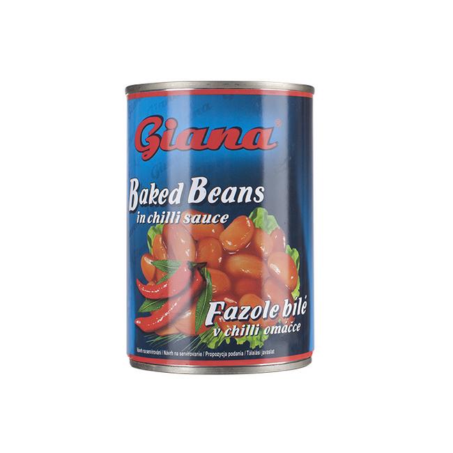 Giana Fazuľa biela v chilli omáčke 420 g - Klas