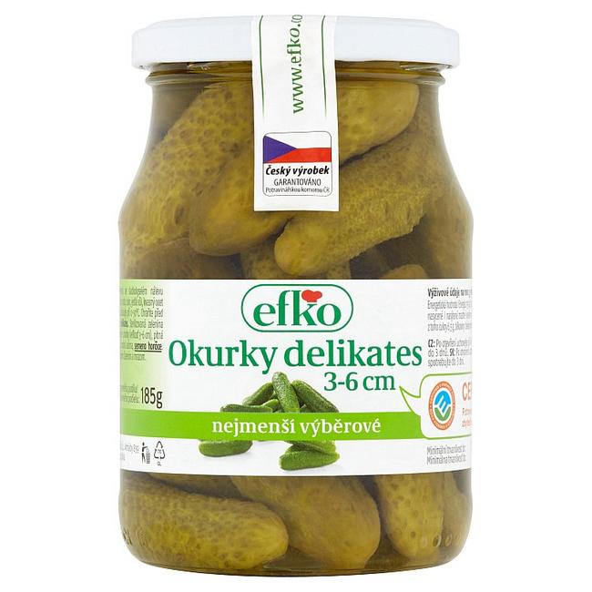 efko Uhorky delikates 3-6 cm 330 g - Klas