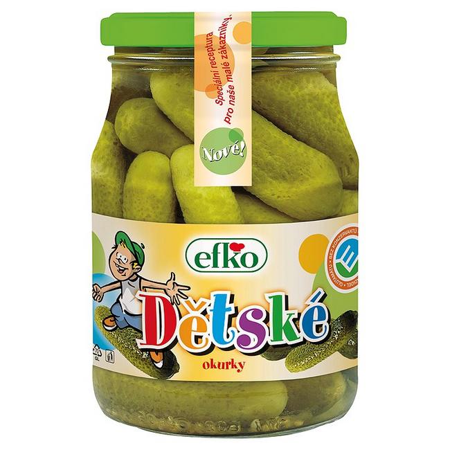 efko Detské uhorky 330 g - Klas