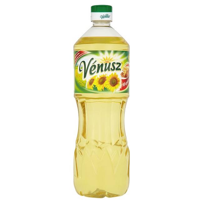 Vénusz Jedlý jednodruhový rastlinný olej slnečnicový 1 l - Klas