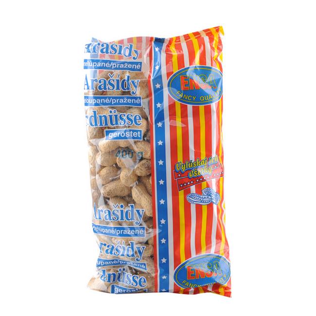 Ensa Arašidy pražené nelúpané 400 g - Klas