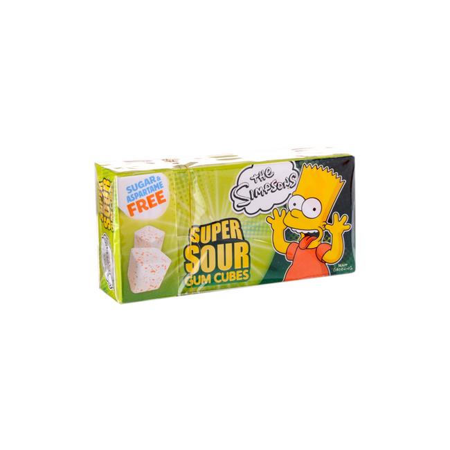 The Simpsons Žuvačky Super Sour 20g - Klas