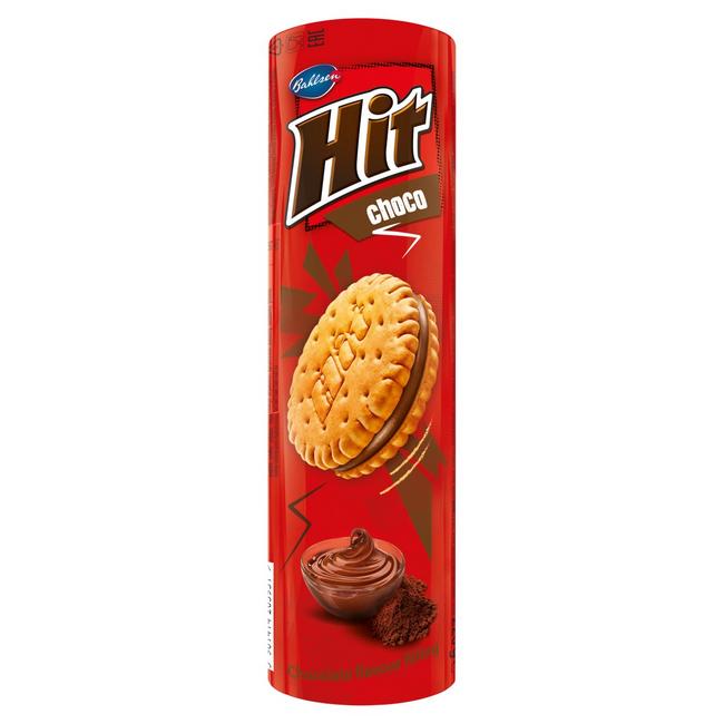 Bahlsen Hit Sušienky s čokoládovou náplňou 220 g - Klas