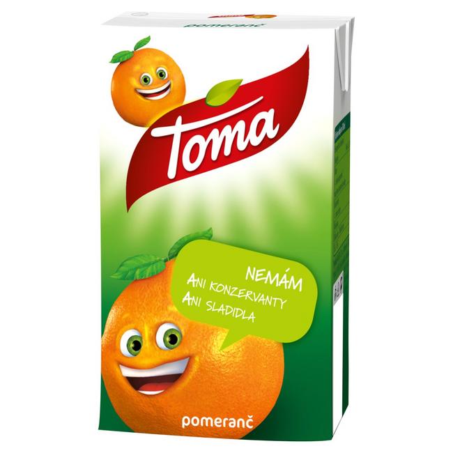 Toma Pomaranč 250 ml - Klas