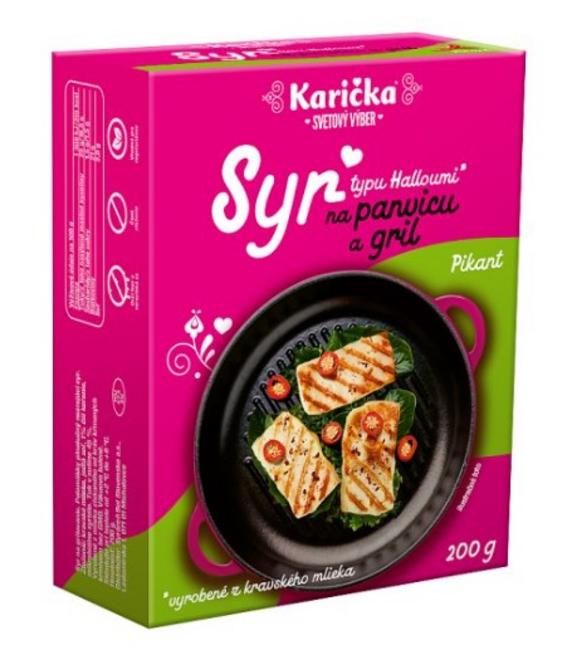 Karička syr na panvicu a gril typu Halloumi pikant 2 x 100 g - Klas