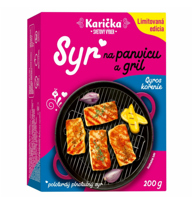 Karička syr na panvicu a gril typu Halloumi Gyros 2 x 100 g - Klas