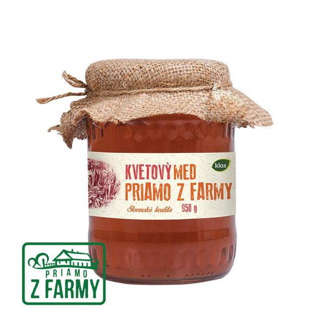 Vargapál Farmársky med kvetový 950 g - Klas