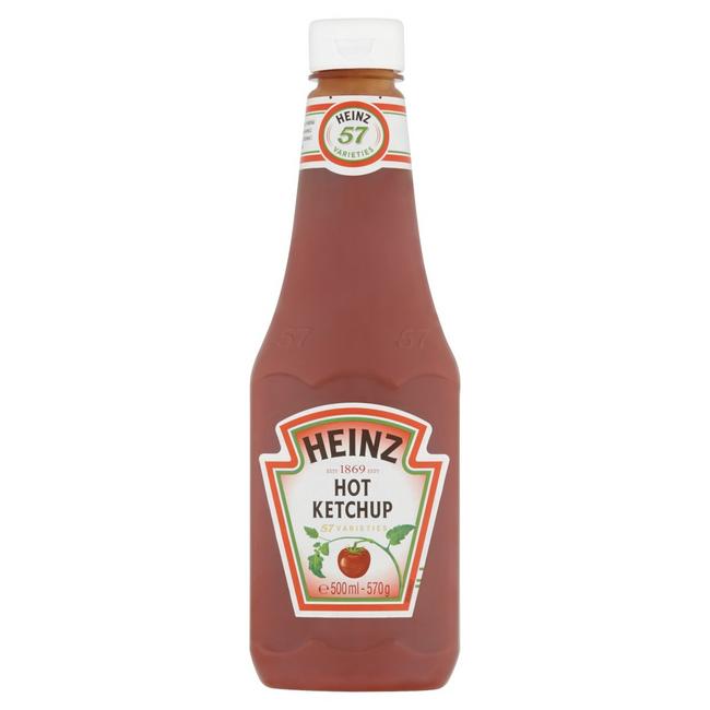 Heinz Rajčinový kečup ostrý 570 g - Klas