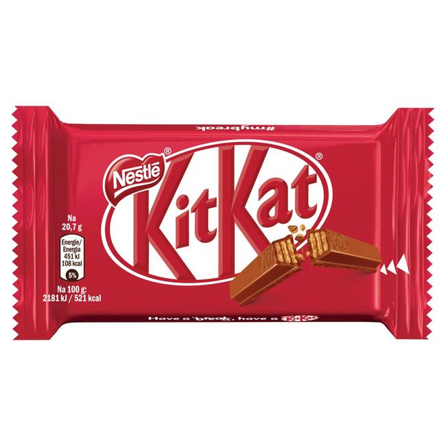 Nestlé KitKat Oblátka v mliečnej čokoláde 41,5 g - Klas