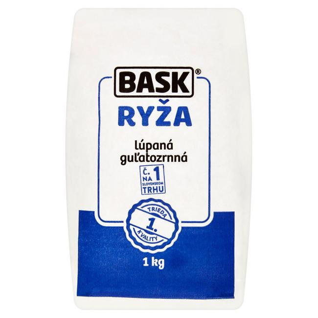 Bask Ryža lúpaná guľatozrnná 1 kg - Klas