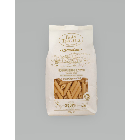 Cestoviny Pasta Toscana Penne Rigate "98" 500g - Klas