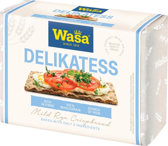 Wasa Delicatess Knäckebrot nízkokalorický 270g  - Klas