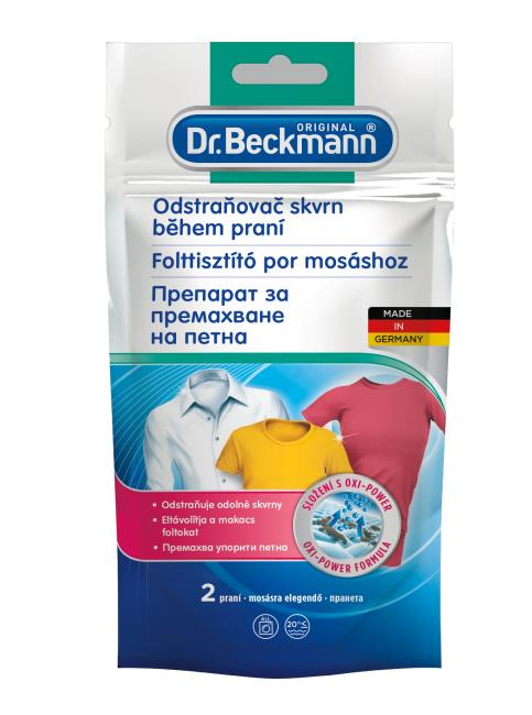 Dr.Beckmann Odstraňovač škvŕn počas prania 80g - Klas