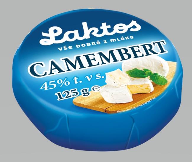 Laktos Syr Camembert 45% 125 g - Klas