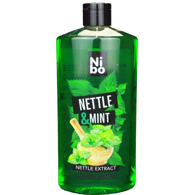Nibo šampón Žihľava a mint pre mastné vlasy 500ml - Klas