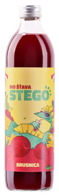 Stego BIO 100 % šťava brusnica 500 ml - Klas
