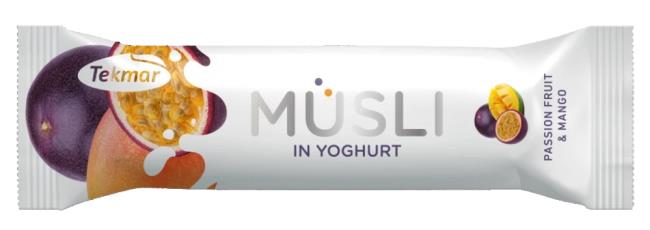 Tekmar Müsli tyčinka v poleve s jogurtom marakuja & mango 30 g - Klas