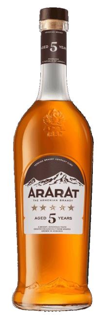 Ararat Aged 5 Years Brandy 40% 0,7 l bez krabice - Klas