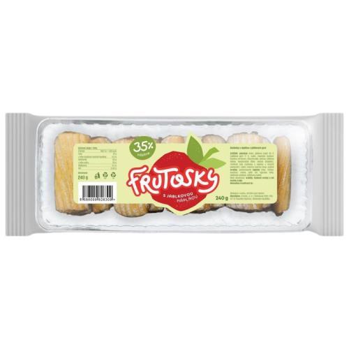 Frutosky s jablkovou náplňou 240g - Klas