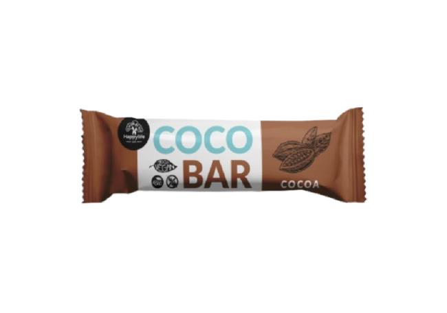 Happylife COCO BAR kokosová tyčinka s kakaom BIO 40g - Klas