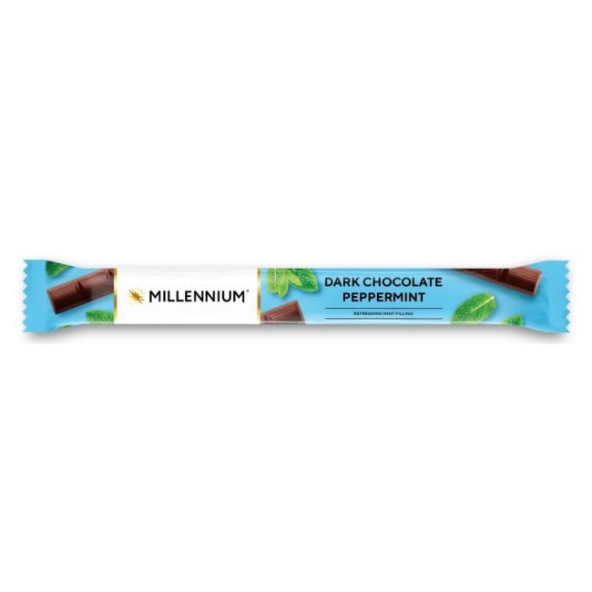 Millenium Tyčinka horká čokoláda s mätovou príchuťou 38 g - Klas